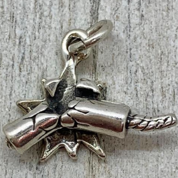 Independent Jewelry - Firecracker Sterling Silver Jewelry Charm